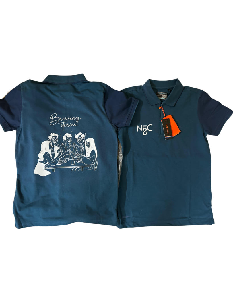 Custom Printed T-Shirt For Cafe / Coffee Shop